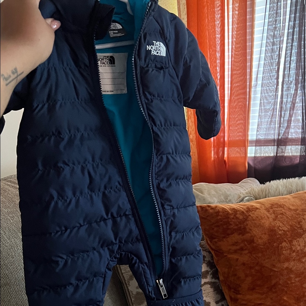 The North Face Navy Blue Infant Puffer Bunting
